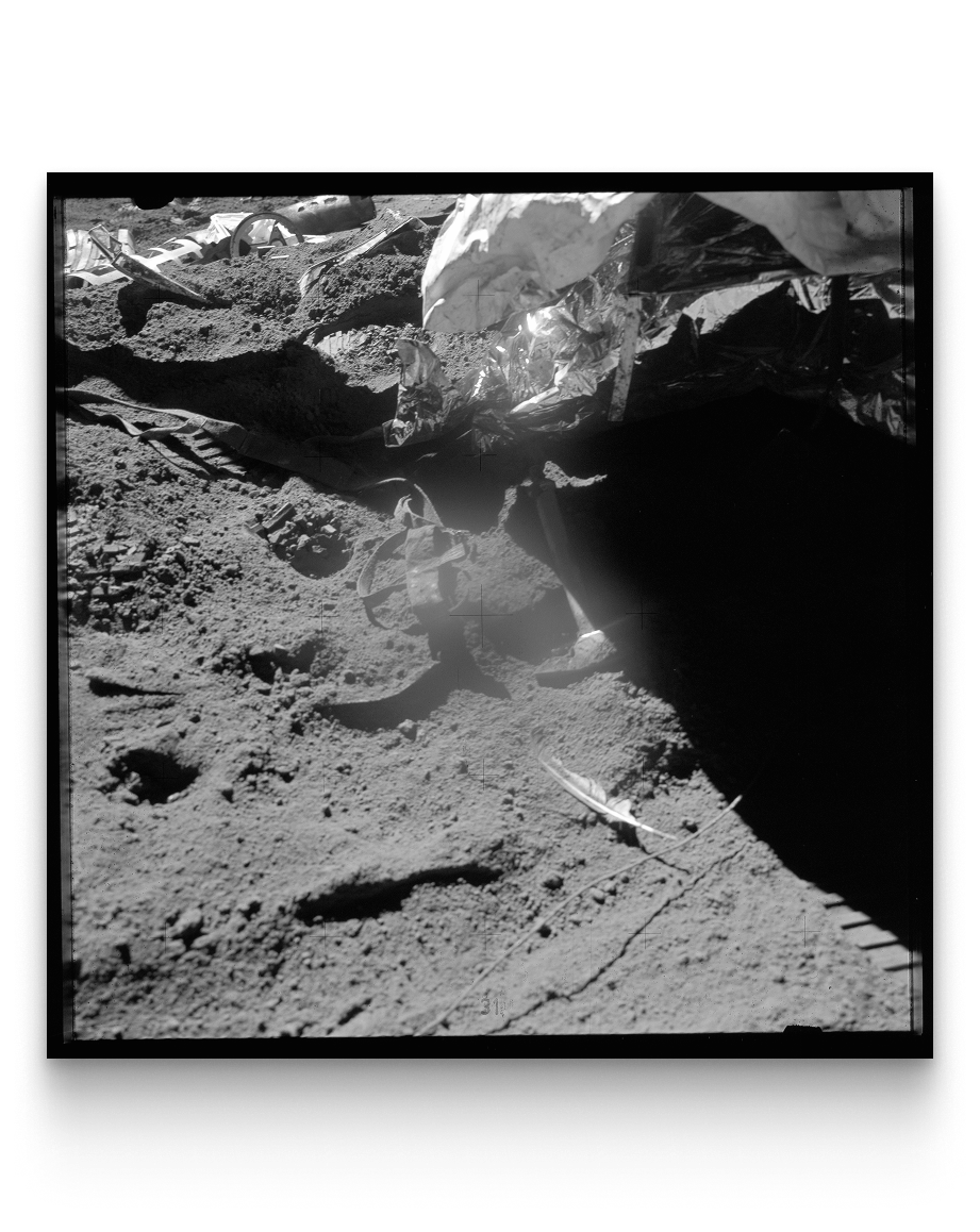 Apollo lunar surface